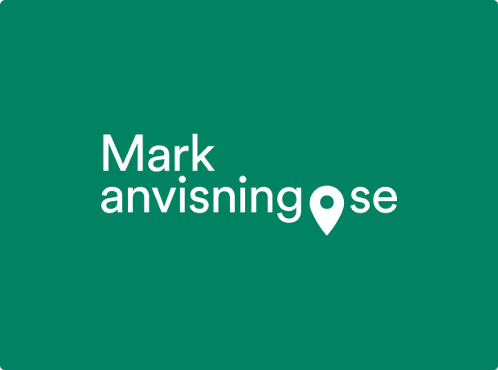 Skärmbild av appen Markanvisning.se